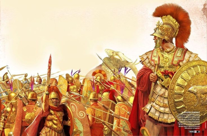 8. Đưa Scipio lên đỉnh cao danh vọng với danh hiệu “Africanus”. Với chiến công vĩ đại này, Scipio được ban tước hiệu “Africanus” – người chinh phục châu Phi – và được tôn vinh như một trong những vị tướng vĩ đại nhất của La Mã. Ảnh: Pinterest.