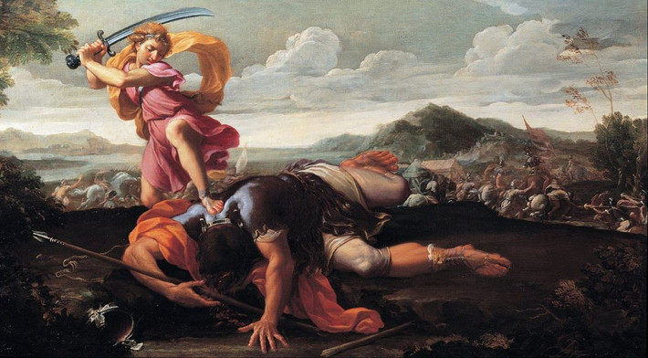 5. Heracles đóng vai trò quyết định. Theo truyền thuyết, loài khổng lồ chỉ có thể bị tiêu diệt bởi sự giúp sức của một anh hùng phàm trần – đó chính là Heracles. Ảnh: europeanconservative.com.