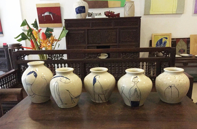 Những tác phẩm gốm của họa sỹ Lê Thiết Cương. le-thiet-cuong-4.jpg