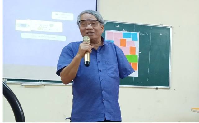 Cựu chiến binh Lê Văn Bát. le-van-bat.jpg