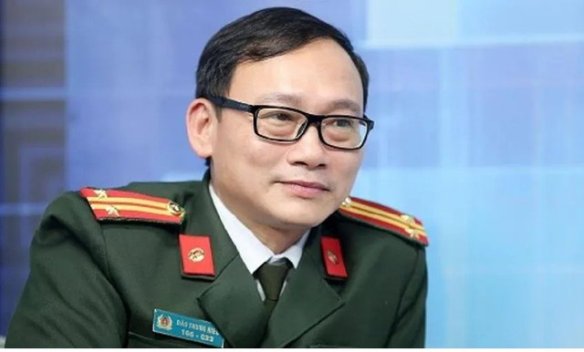 Trung tá, NCS Đào Trung Hiếu, chuyên gia nghiên cứu tội phạm học. dao-trung-hieu-3483.png