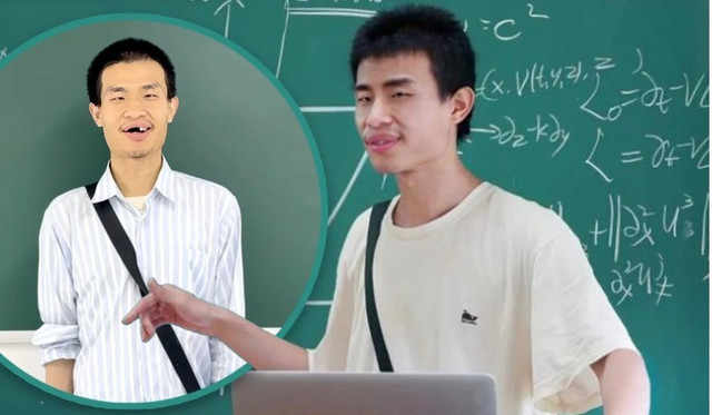 Thần đồng toán học Trung Quốc Wei Dongyi gây "bão" ngay lần đầu tiên lập tài khoản mạng xã hội. Ảnh: SCMP/Douyin vi-dong-dich-4.png