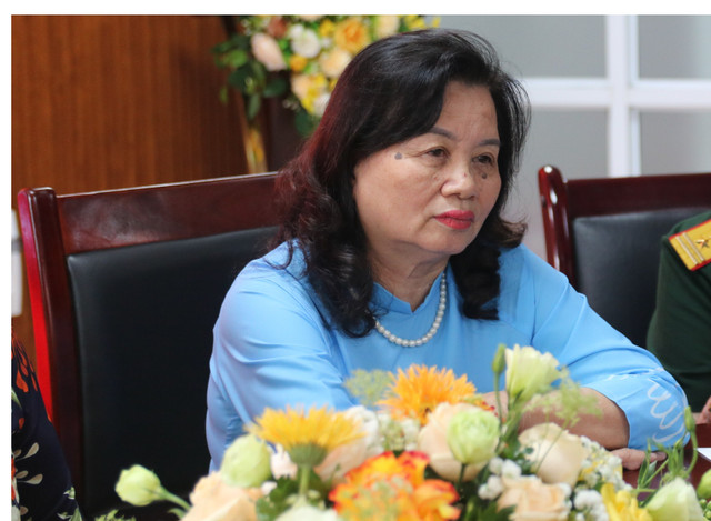 Bà Đào Thị Thạc, Phó Chủ tịch Hội Liên hiệp Phụ nữ phường Hạ Đình, Thanh Xuân, Hà Nội. Ảnh: Mai Loan. ba-thac.jpg