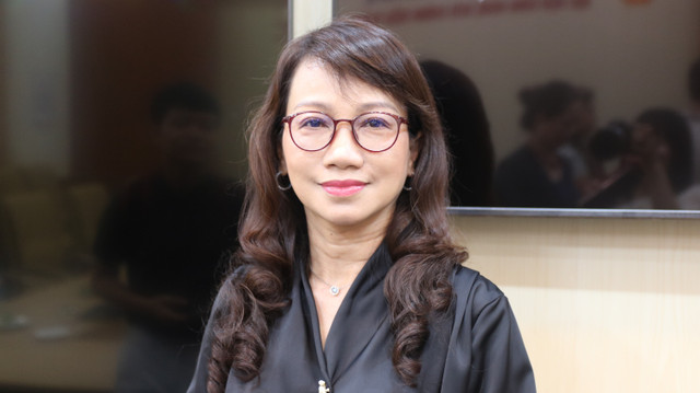 GS.TS Nguyễn Thị Thanh Mai, Phó Giám đốc Đại học Quốc gia Thành phố Hồ Chí Minh. Ảnh: Mai Loan. gs-thanh-mai.jpg