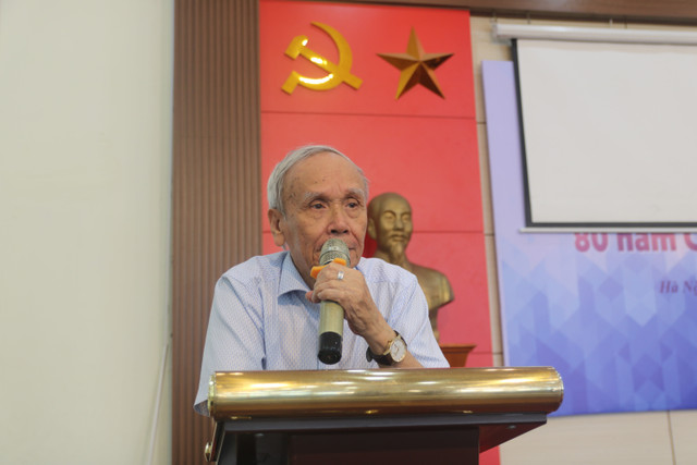PGS Trần Kiều, nguyên Viện trưởng Viện Khoa học Giáo dục Việt Nam. thay-bao.jpg