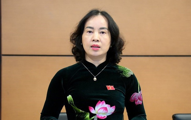 Đại biểu Nguyễn Thị Kim Anh, Ủy viên Thường trực Ủy ban Khoa học, Công nghệ và Môi trường của Quốc hội khóa XV. Ảnh: Trọng Quỳnh. nguyen-thi-kim-anh-2.jpg