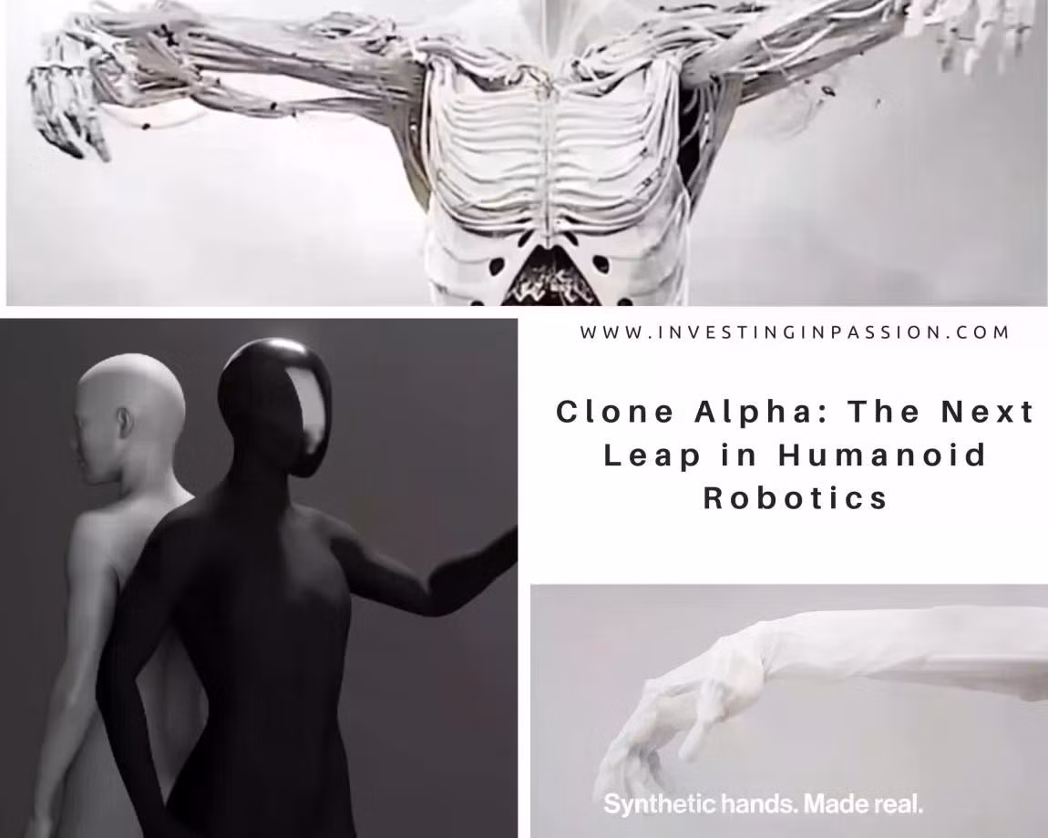Sự ra đời của Clone Robotics là kết quả từ niềm đam mê mãnh liệt của hai nhà sáng lập. Łukasz Kozlik, giám đốc công nghệ của công ty, đã dành trọn 7 năm để nghiên cứu chuyên sâu về giải phẫu học cơ thể người.