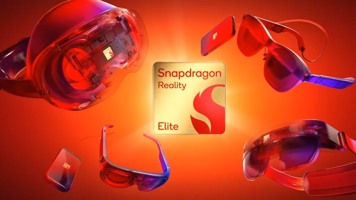 Qualcomm giới thiệu bộ xử lý Snapdragon Reality Elite chuyên cho kính XR.