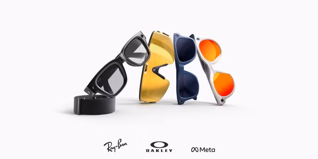 Cùng với kính Ray-Ban Display, Meta cũng ra mắt thêm mẫu kính AI Oakley không có màn hình mới.