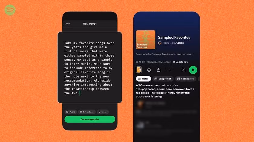 Khi nhận được bình, bạn có thể tạo danh sách phát Eternal Playlist của riêng mình trên Spotify bằng cách trả lời các câu hỏi như “Vibe vĩnh cửu của bạn là gì?” hoặc “Âm thanh ma quái yêu thích của bạn là gì?”