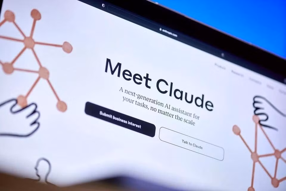 Mô hình AI Claude Opus 4 mới ra mắt của Anthropic. Ảnh: Bloomberg.