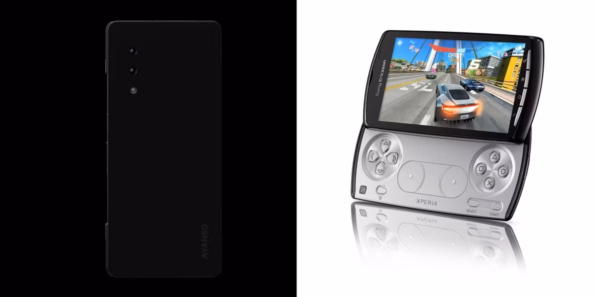 Thiết kế trượt lộ bàn phím trigger gaming từng xuất hiện trên Sony Xperia Play 15 năm trước.