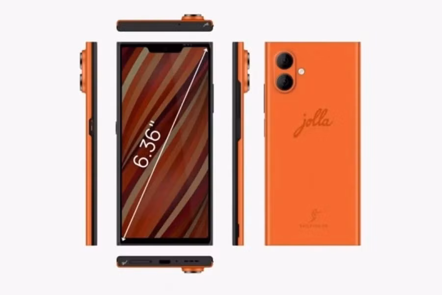 Phía trước là màn hình AMOLED 6.36 inch độ phân giải Full HD, được bảo vệ bằng kính Gorilla Glass.