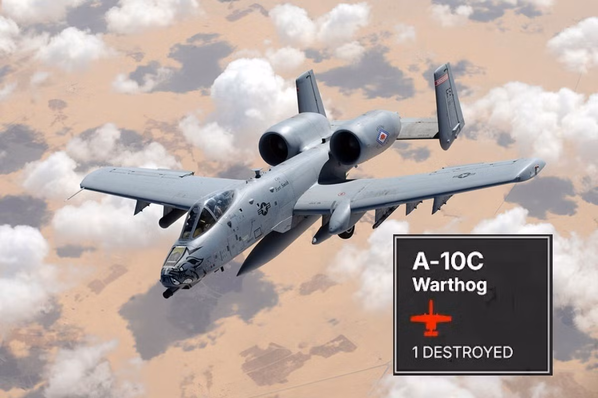 20% số thiệt hại là do hỏa lực đồng minh, bao gồm ba chiếc F-15E bị bắn rơi trên không phận Kuwait, hoặc việc cố ý phá hủy phương tiện để tránh bị đối phương thu giữ trong một nhiệm vụ tìm kiếm và cứu nạn chiến đấu trên lãnh thổ Iran.