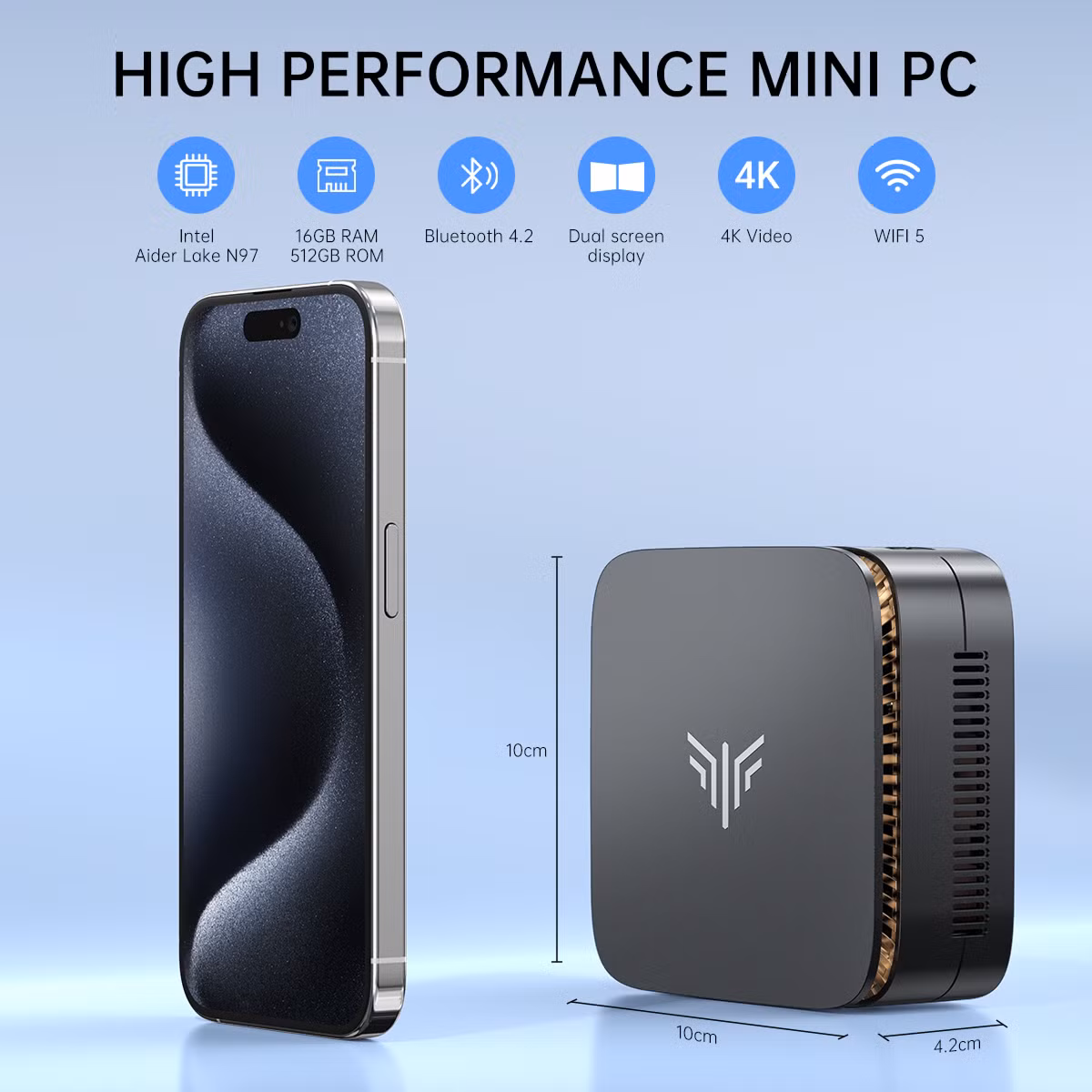 Chiếc Kamrui Intel N97, vốn có giá bán thông thường là 180 đô la. Chiếc máy tính này sở hữu nhiều tính năng tiên tiến đã định hình lại khái niệm máy tính mini, buộc người mua phải suy nghĩ lại về sức mạnh xử lý và hiệu năng mà họ có thể đạt được từ một chiếc máy tính nhỏ gọn trong lòng bàn tay và có giá rẻ hơn 60 đô la so với ...bàn phím Apple bán kèm với Mac Mini.