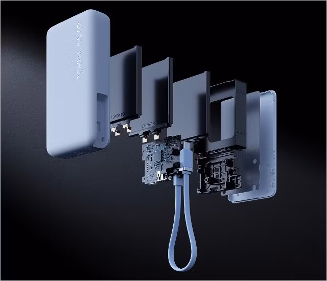 Xiaomi Power Bank 10000 67W được ra mắt với hai phiên bản màu sắc trẻ trung là trắng ngà (be) và xanh nhạt. Sản phẩm hiện đang được cho đặt hàng trước tại Trung Quốc với giá 149 Nhân dân tệ (khoảng 544 nghìn đồng).