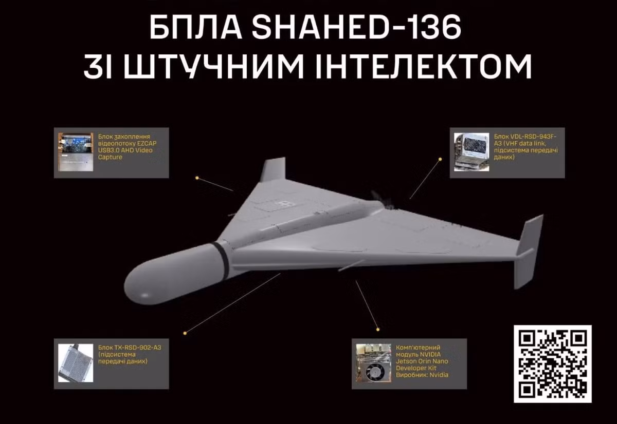 Biến thể mới mang định danh "MS" (Modular Shahed) cho thấy sự chuyển mình mạnh mẽ của Moscow khi sửa đổi toàn bộ thiết kế điện tử của Shahed-136, tương tự cách DJI của Trung Quốc hay Bayraktar TB2 của Thổ Nhĩ Kỳ áp dụng trên thị trường quốc phòng. Từ hình thức bên ngoài đến cấu trúc bên trong, Shahed-136 MS là một bước tiến vượt trội.