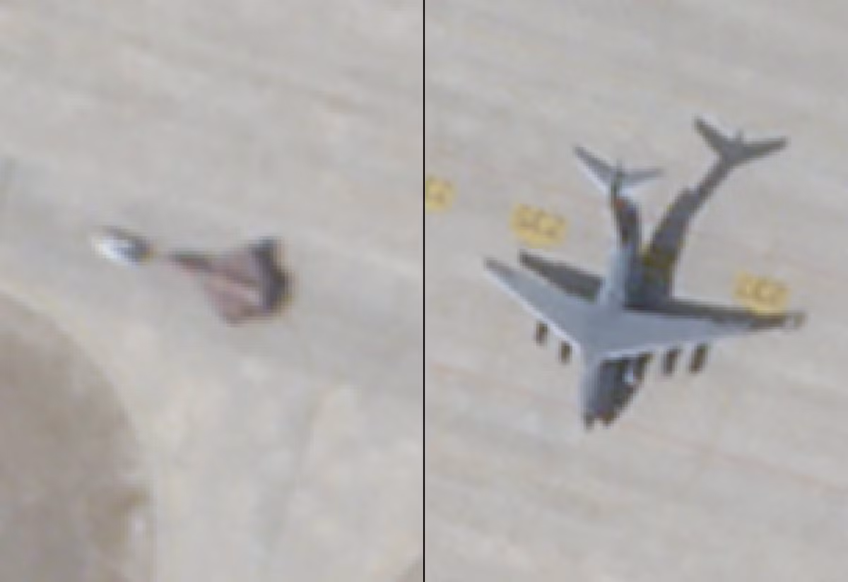 Cả hai mẫu UAV này dường như đã được thử nghiệm bay trong vài tháng gần đây. Bạn có thể đọc thêm tại đây và tại đây. Bên cạnh đó, trên sân đỗ chính còn xuất hiện một UAV có thiết kế giống máy bay tiêm kích tàng hình và một máy bay vận tải Xi’an Y-20.