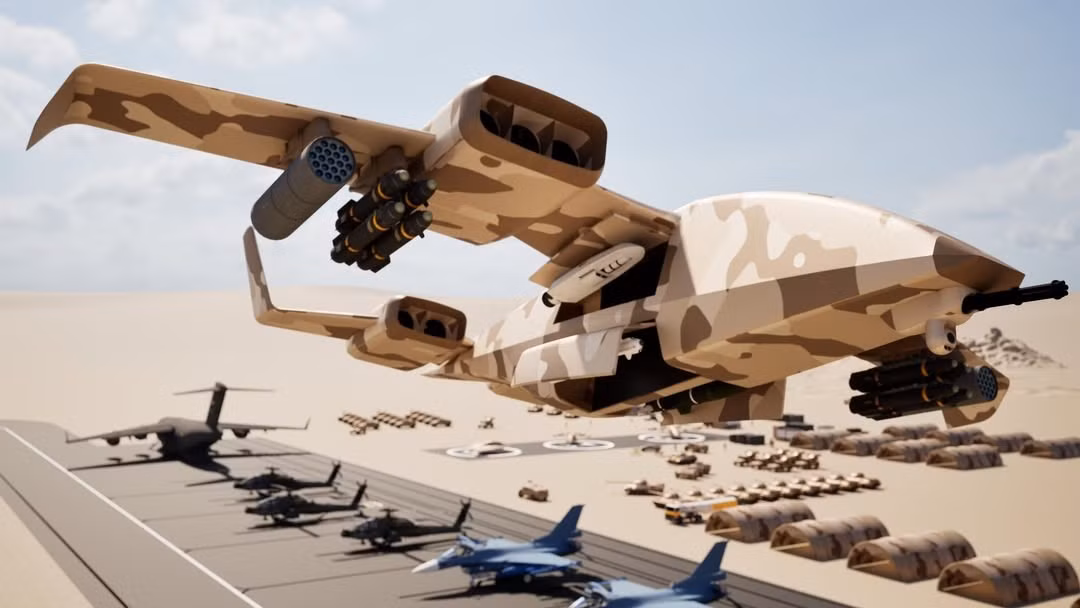 Là một máy bay cất hạ cánh thẳng đứng (VTOL), hệ thống này có thể cất cánh thẳng đứng, tương tự như trực thăng. Kết hợp với năng lực quốc phòng của nhà thầu L3Harris, kỳ vọng tạo ra những phiên bản đáng sợ của S4 theo đúng nghĩa đen.
