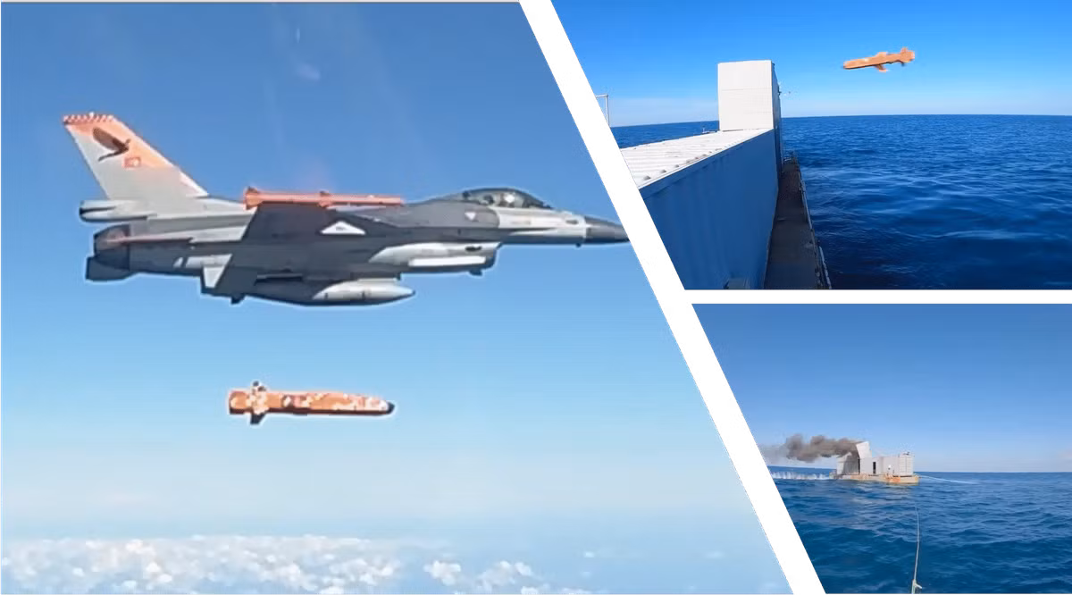 Cuộc thử nghiệm bắn đạn thật ngày 13/10 từ F-16 đã ghi dấu ấn lịch sử: tên lửa SOM-J tách khỏi máy bay, lao xuống độ cao sea-skimming, duy trì hành trình thấp và kết thúc bằng đòn đánh chính xác vào mục tiêu biển cố định.