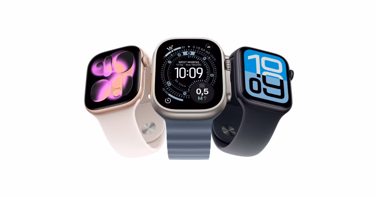 Trong sự kiện đêm qua, Apple đã trở lại với phong độ đỉnh cao, không chỉ một, hai mà là ba chiếc đồng hồ mới: Watch SE, Watch Series 11 và Watch Ultra 3. Tất cả đều được nâng cấp đáng kể, hữu ích, bao gồm theo dõi huyết áp và hai năm nhắn tin vệ tinh miễn phí trên tất cả các phiên bản đồng hồ.