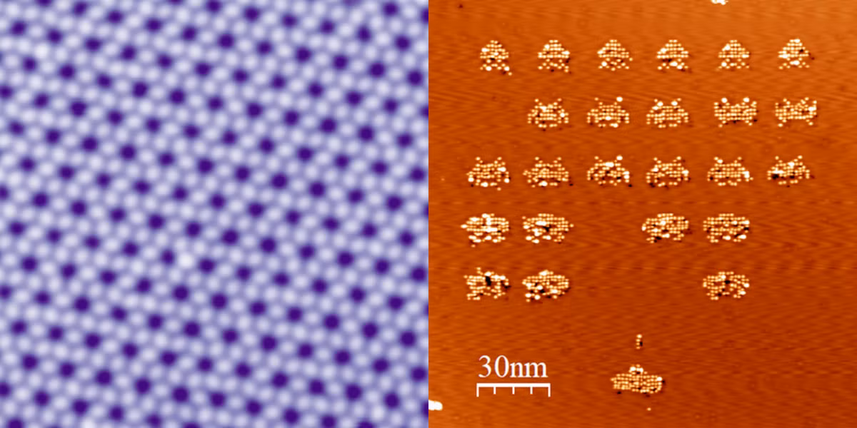 Trò chơi "Bắn đĩa bay" Space Invaders được lưu trong cấu trúc 24x24 nm vuông. nh: SPM Pro Tips