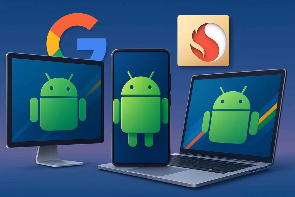 Điều này sẽ tạo ra một hệ sinh thái đồng nhất liền lạc từ smartphone đến tablet và PC. Lần gần nhất chúng ta nghe về kế hoạch của Google là vào tháng 7 này, khi người đứng đầu Android Sameer Samat xác nhận Google đang "kết hợp ChromeOS và Android thành một nền tảng duy nhất", sau những nỗ lực bắt đầu phát triển ChromeOS trên một số phần của Android vào năm ngoái .