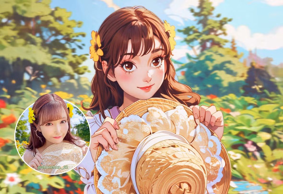 Phối lại : Biến đổi ảnh của bạn thành nhiều phong cách khác nhau, chẳng hạn như "Anime". Tính năng này vẫn đang được triển khai.