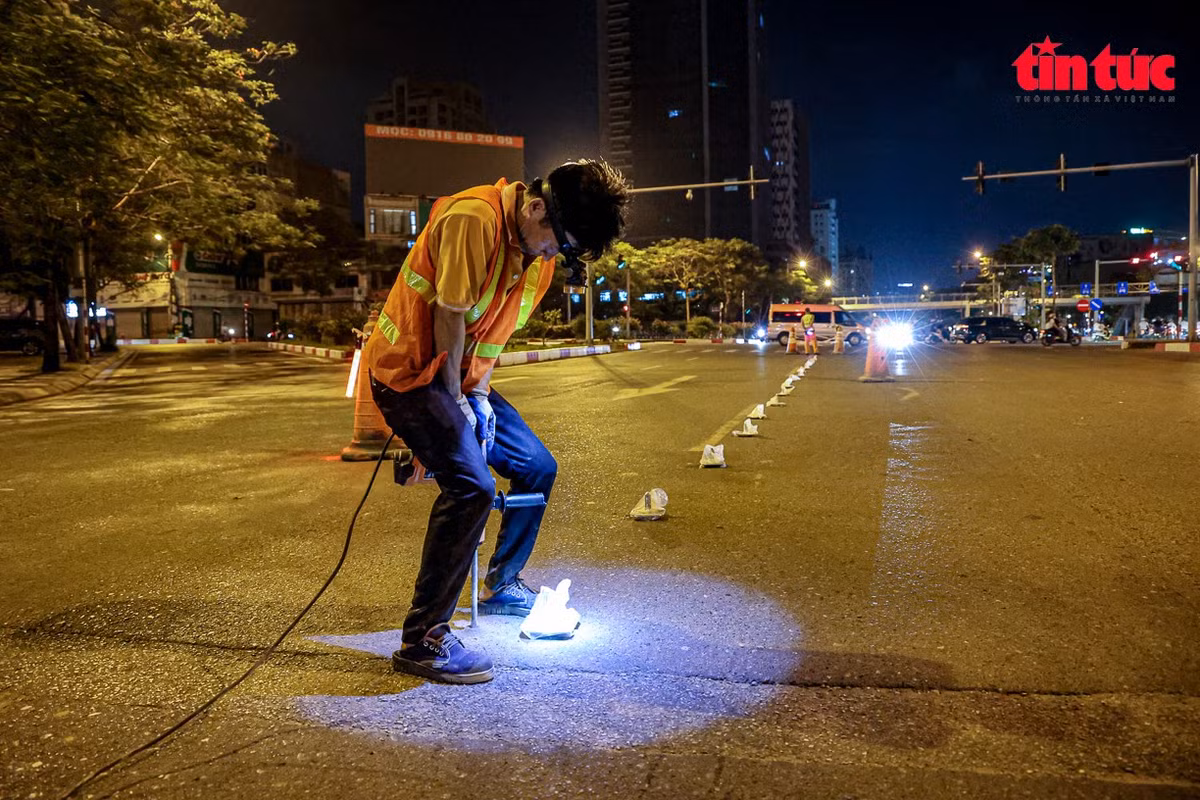 Dự án triển khai từ 22 giờ hôm trước đến 5 giờ sáng hôm sau, nhằm giảm thiểu ùn tắc giao thông.