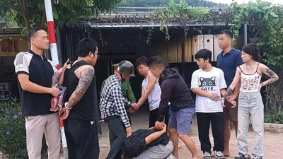 Bắt 4 đối tượng xịt hơi cay, cướp ô tô trên cao tốc
