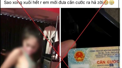 Xử lý đối tượng đăng hình ảnh cá nhân sai sự thật trên mạng xã hội