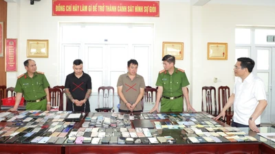 Bắt nhóm trộm cắp, tiêu thụ tài sản tại chùa Tam Chúc