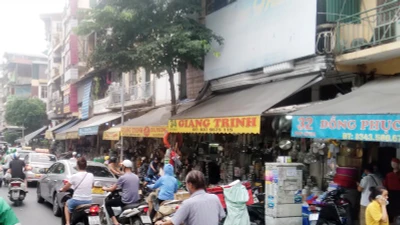 Hà Nội tổ chức giao thông tại phố Hàng Khoai, Cao Thắng