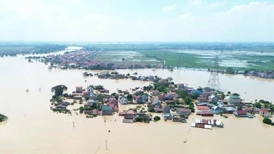 Cảnh báo lũ lớn trên sông Cầu, sông Thương kéo dài nguy hiểm