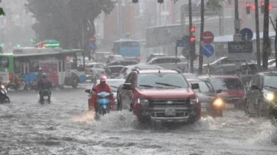 Áp thấp nhiệt đới suy yếu, Bắc Bộ tiếp tục có mưa to đến rất to