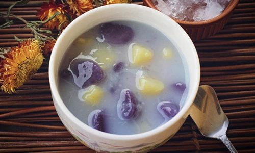 Video: Cách nấu chè khoai lang bột báng cực ngon cho ngày mưa