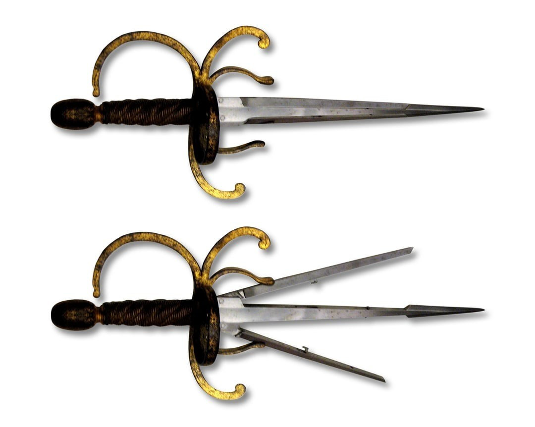 Con dao găm ba có khả năng gây sát thương cao cho kẻ thù khi giao chiến cận chiến. Ảnh: r/blender/reddit.