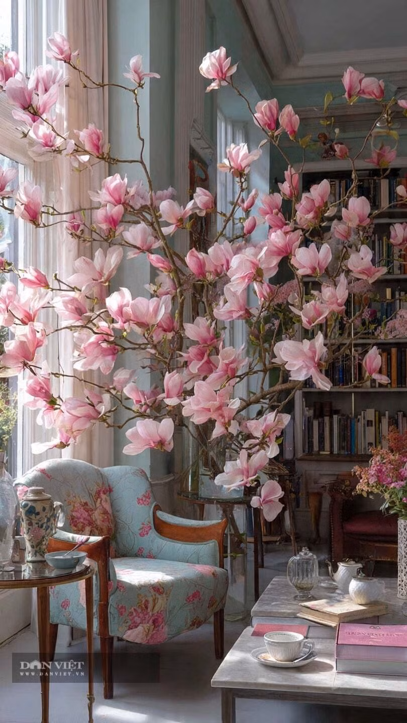 Vì sao mộc lan cắt cành “lên ngôi”?: Không cần sân vườn, chỉ một bình mộc lan nhập khẩu hoặc nội địa, hoa có thể tươi 20–30 ngày nếu chăm sóc đúng kỹ thuật.