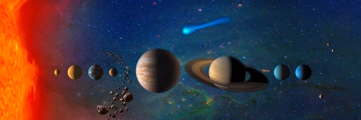 Vượt qua "ranh giới bồ hóng" nhưng trước "ranh giới tuyết", các hành tinh có thể hình thành chủ yếu là bồ hóng, nhưng có rất ít nước vì nhiệt độ vẫn quá nóng để nước đá tồn tại. Những hành tinh này trông rất giống mặt trăng Titan của Sao Thổ, với khí quyển methane hoặc thứ gì đó tương đương, và có thể chứa tới 25% khối lượng bồ hóng. Ảnh: NASA.