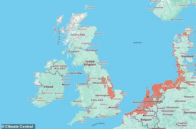 Các nhà nghiên cứu giải thích: "Kết quả của chúng tôi cho thấy những lựa chọn hiện tại nhằm thay đổi lộ trình phát thải có thể ảnh hưởng đáng kể đến sự ổn định lâu dài của hầu hết các thềm băng tại Nam Cực". Ảnh: Climate Central.