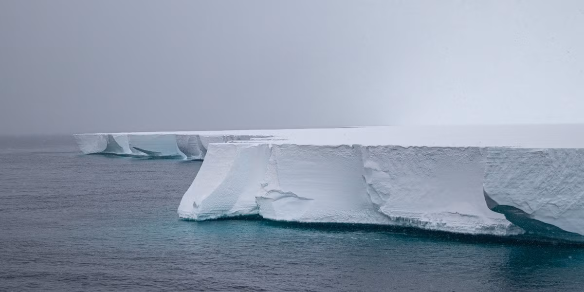 Tuy nhiên, theo kịch bản phát thải cao, nhiệt độ toàn cầu tăng 12 độ C vào năm 2300, 38 thềm băng (chiếm 59%) ở Nam Cực có thể biến mất, khiến mực nước biển dâng cao thêm 10m. Ảnh: theconversation.