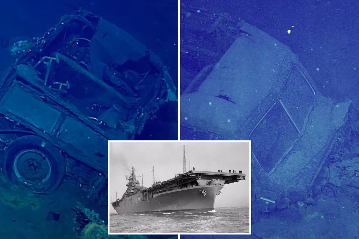 Do nằm ở độ sâu lớn nên các chuyên gia chỉ khám phá xác tàu sân bay Yorktown một lần trước đó bằng phương tiện dưới nước điều khiển từ xa (ROV) vào năm 2023. Trong lần khám phá vào tháng 4 vừa qua, các chuyên gia cũng sử dụng phương tiện ROV. Ảnh: Getty Images.