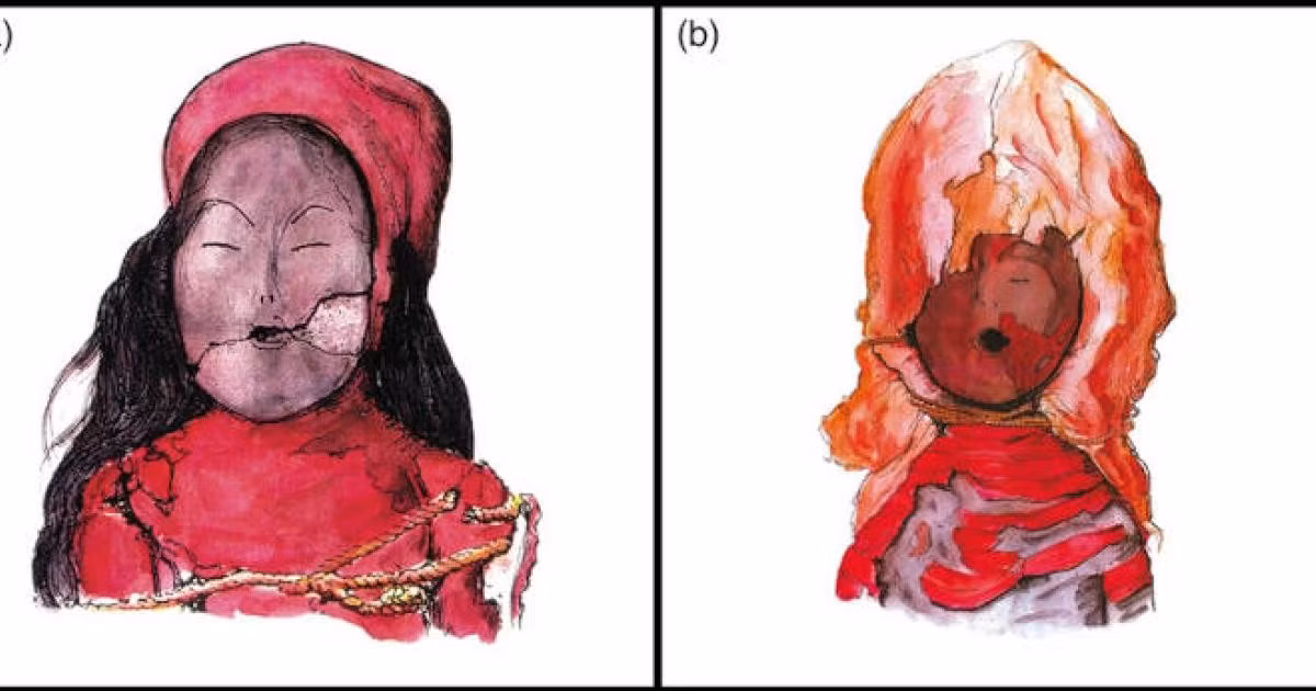 Người Chinchorro, sinh sống ở các vùng ven biển thuộc miền bắc Chile và miền nam Peru ngày nay, đã thực hiện việc ướp xác vào khoảng năm 5000 trước Công nguyên. Theo các chuyên gia, những xác ướp của Chinchorro lâu đời hơn các xác ướp của người Ai Cập cổ đại khoảng 2.000 năm. Ảnh: Ancient origins.