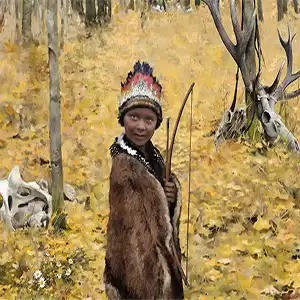 Trong một ngôi mộ, các nhà nghiên cứu đã tìm thấy bằng chứng về lông của một loài thỏ rừng (thỏ núi), một loài chồn (chồn hôi hoặc chồn mập), một con dơi và một con cú. Tất cả đều được tìm thấy ở vùng đầu của một người đàn ông trẻ tuổi được chôn cất. Những hạt cườm làm từ răng hươu đỏ cũng được tìm thấy ở phần đầu cho thấy người đàn ông trẻ tuổi được chôn cất cùng với mũ đội đầu trang trí. Ảnh: Tom Björklund.