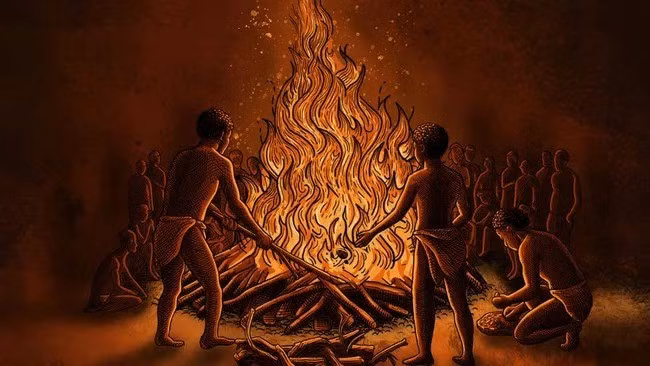 Các nhà khoa học đã tìm thấy bằng chứng lâu đời nhất về việc hỏa táng có chủ đích ở châu Phi cũng như giàn hỏa táng lâu đời nhất được biết đến dành cho người lớn vẫn còn "nguyên trạng", hay ở vị trí ban đầu. Ảnh: Patrick Fahey.