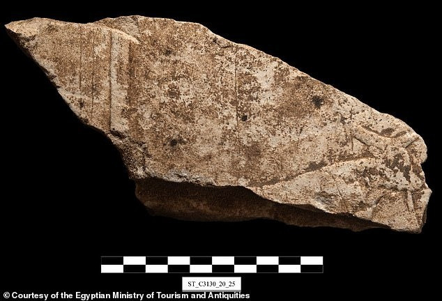 Ngôi đền mới được khai quật kết nối với ngôi đền phía trên bằng một con đường đắp cao. Trong khi ngôi đền phía trên là phần chính của quần thể được sử dụng cho việc thờ cúng thì ngôi đền phía dưới có thể đóng vai trò là "bến neo đậu cho các thuyền bè đến từ sông Nile hoặc từ một trong các nhánh phụ của nó". Ảnh: Egyptian Ministry of Tourism and Antiquities.