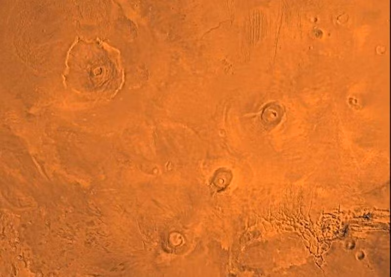 Luồng khí kỳ lạ này có thể giúp giải thích không chỉ tốc độ quay nhanh hơn của sao Hỏa mà còn cả cách hành tinh này giữ nhiệt địa chất lâu hơn nhiều so với dự kiến. Ảnh: NASA/JPL/USGS.
