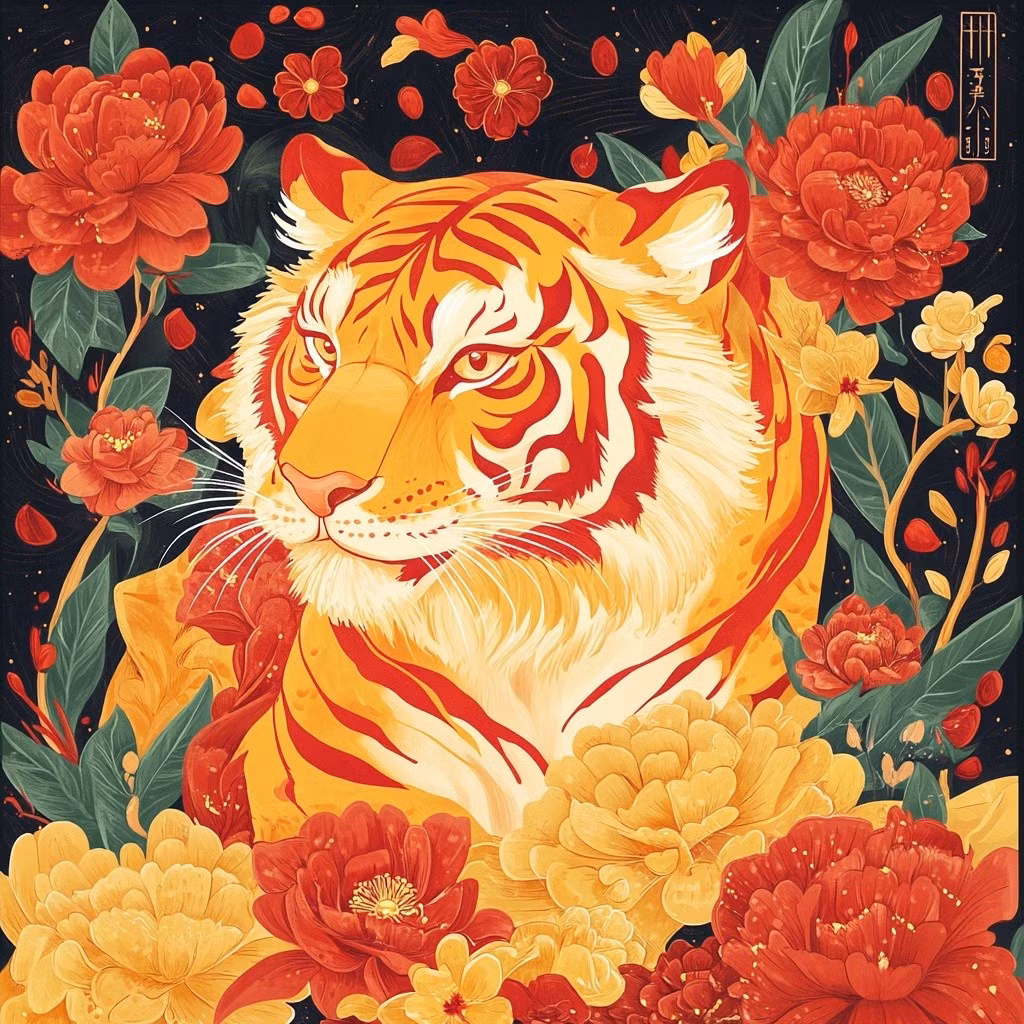 Tuổi Dần: Tuổi Dần, thuộc hành Mộc, là con giáp của sự mạnh mẽ và sáng tạo. Trong tháng Nhâm Ngọ, sự tương sinh giữa Hỏa (Ngọ) và Mộc mang đến luồng sinh khí dồi dào, giúp tài vận của tuổi Dần bùng nổ.