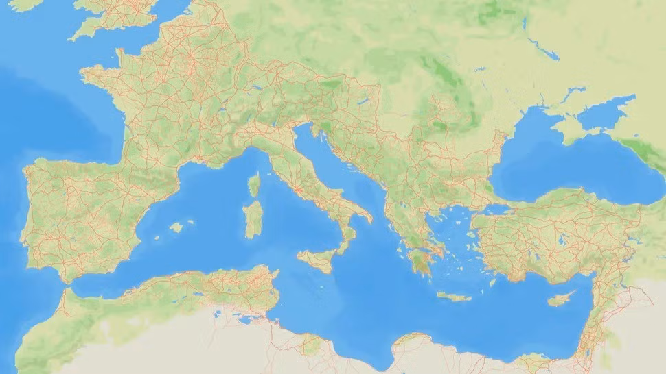 Mặc dù nhiều thành lớn của đế chế La Mã được kết nối với kinh đô thông qua các tuyến đường chính nhưng các tuyến đường phụ trong mạng lưới này vẫn chưa được nghiên cứu sâu. Ảnh: Itiner-e.