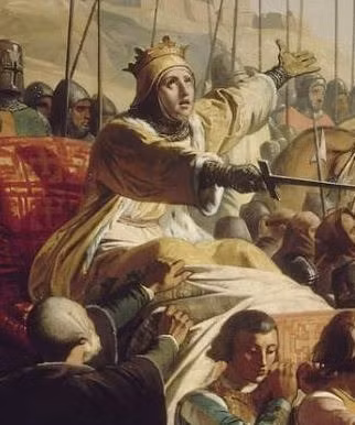 Với tầm nhìn chiến lược, Vua Baldwin nhận ra cứ mãi ký hòa ước với Vua Hồi Saladin thì sớm muộn gì Vương quốc Jerusalem cũng sẽ sụp đổ. Do đó, sau khi củng cố lực lượng quân sự, ông hoàng này xóa bỏ hòa ước với Saladin vào năm 15 tuổi và dẫn quân chinh phạt các vùng đất xung quanh Damascus. Ảnh: deadliestfiction.fandom.com.